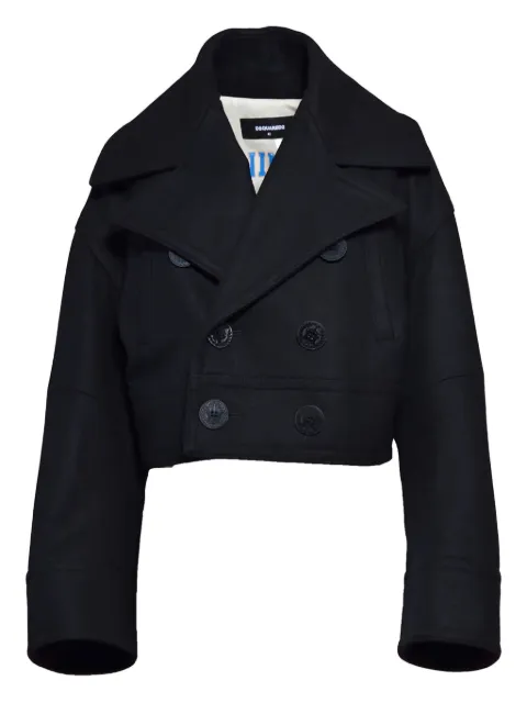 DSQUARED2 chamarra con doble botonadura