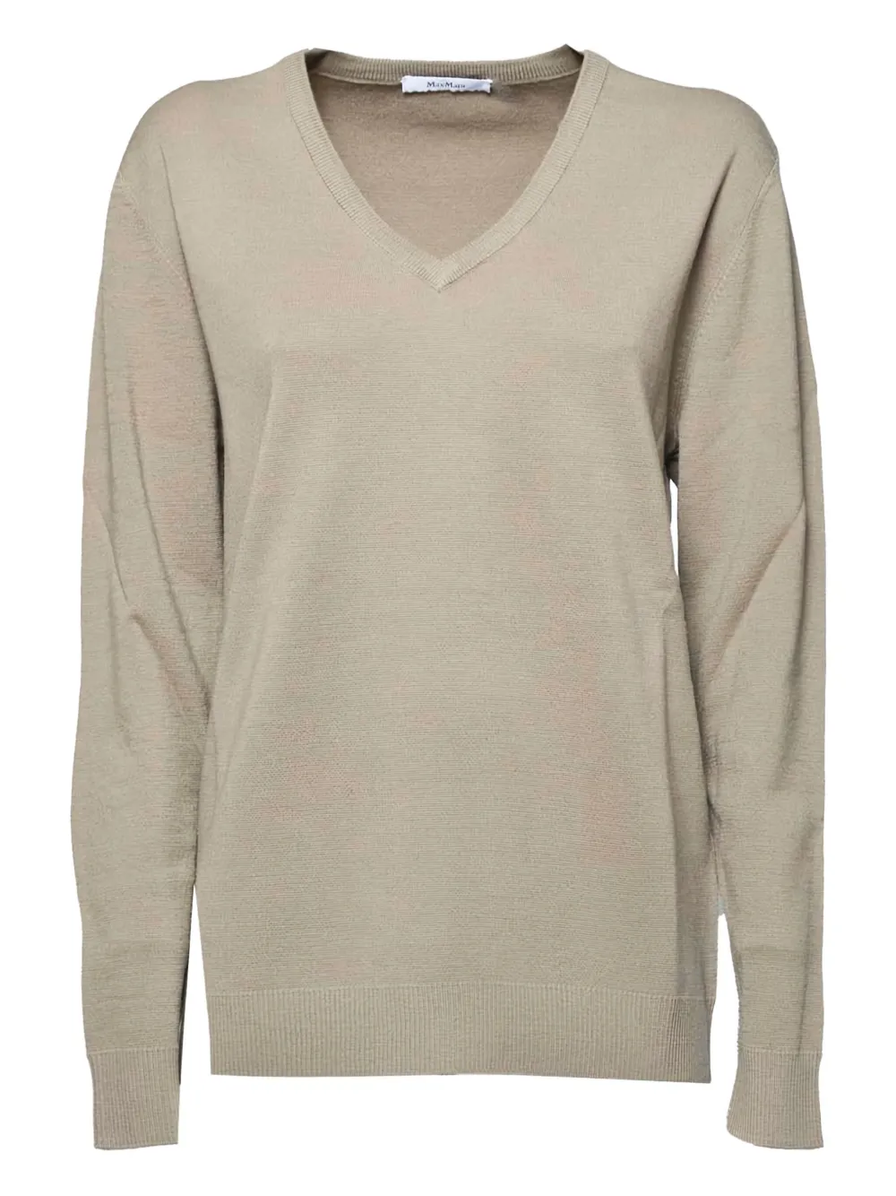 Max Mara suéter con cuello en V | neutro | Image 1