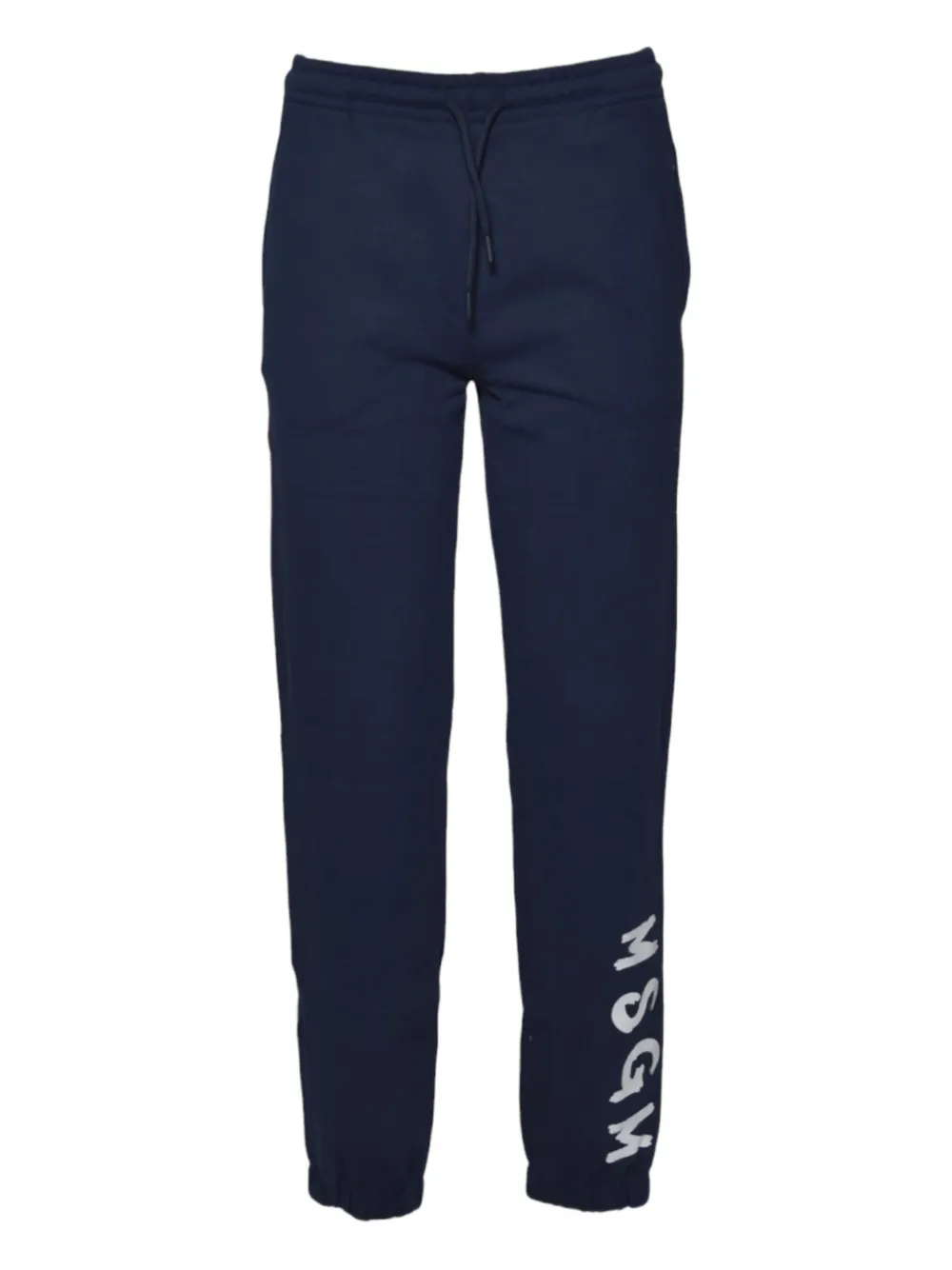 MSGM Kids Trainingsbroek met logoprint Blauw
