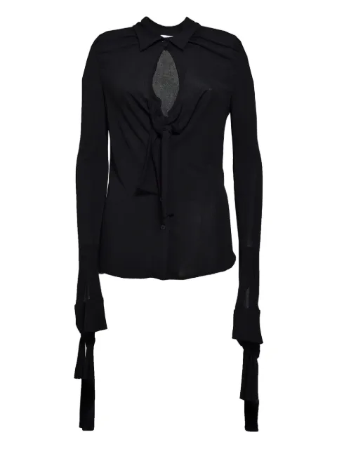 MSGM tied shirt