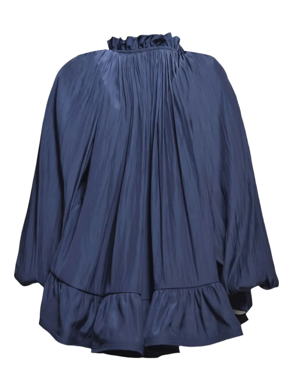 Lanvin gathered blouse - Blauw