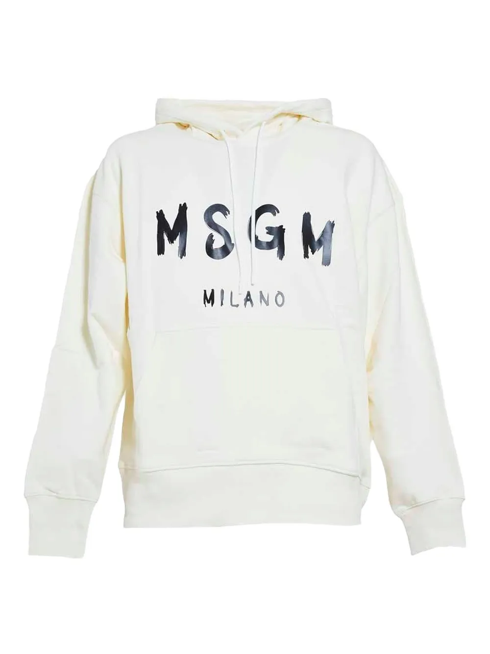 MSGM logo-print hoodie | White | Image 1