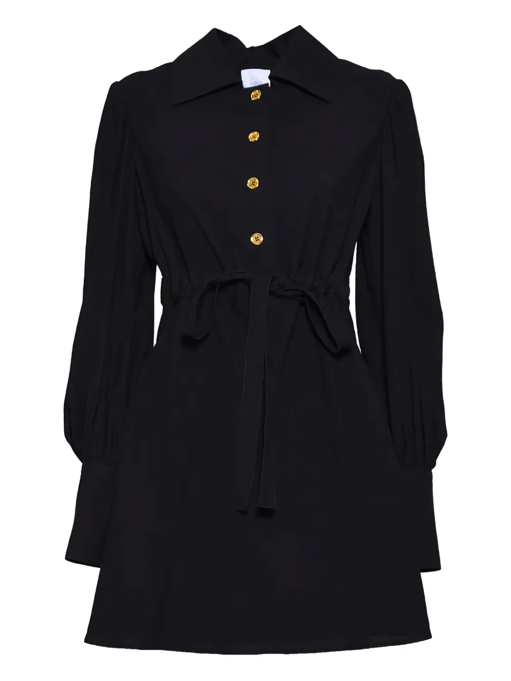 belted mini dress