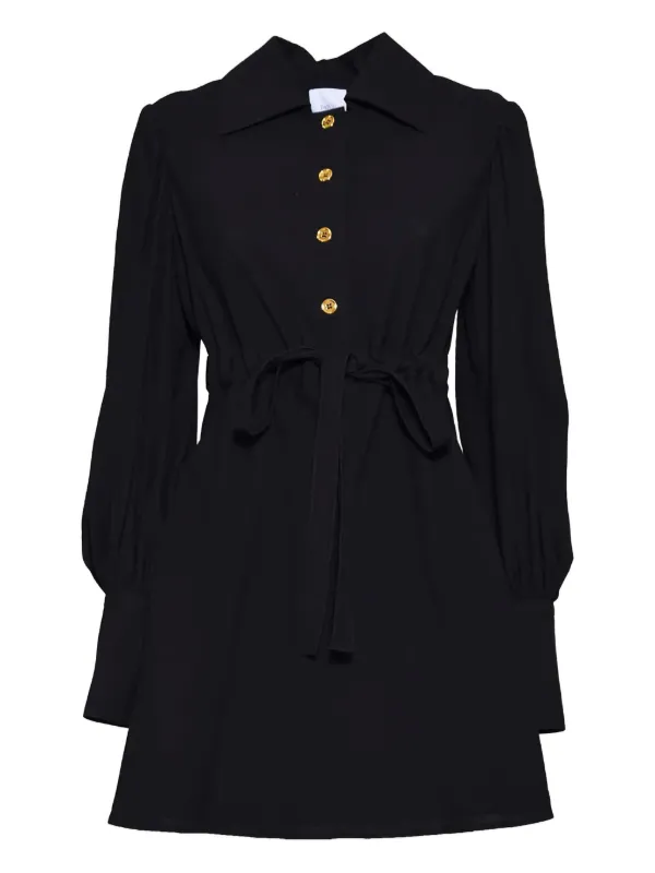 【関税&送料込】Patou Shirt Dress Patou Printed tie-waisted Shirt Dress | Pink | FARFETCH