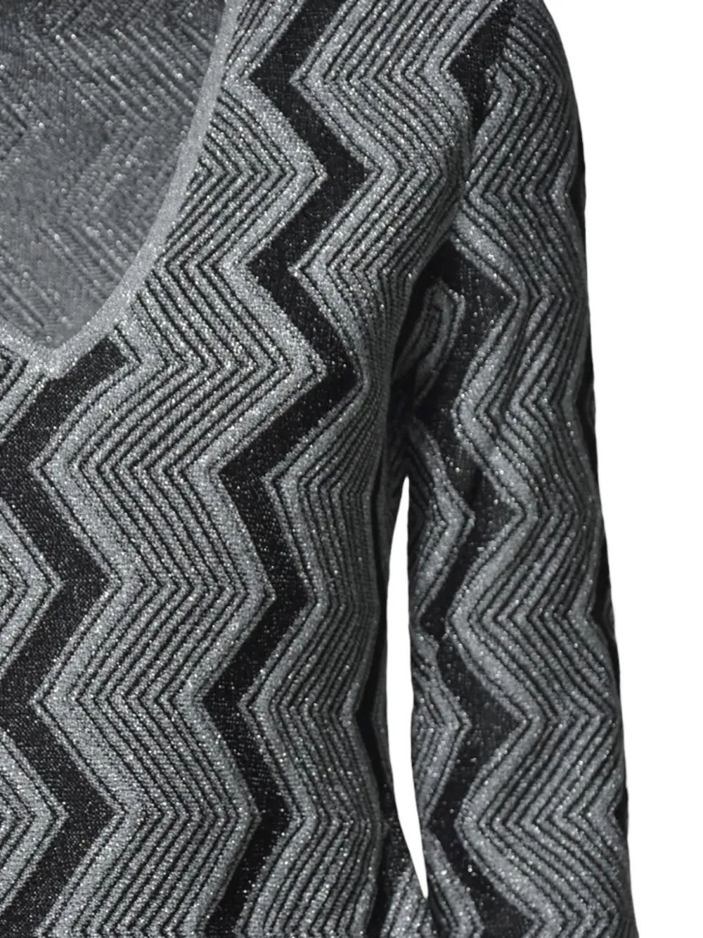 Missoni Zigzag mini dress Grijs