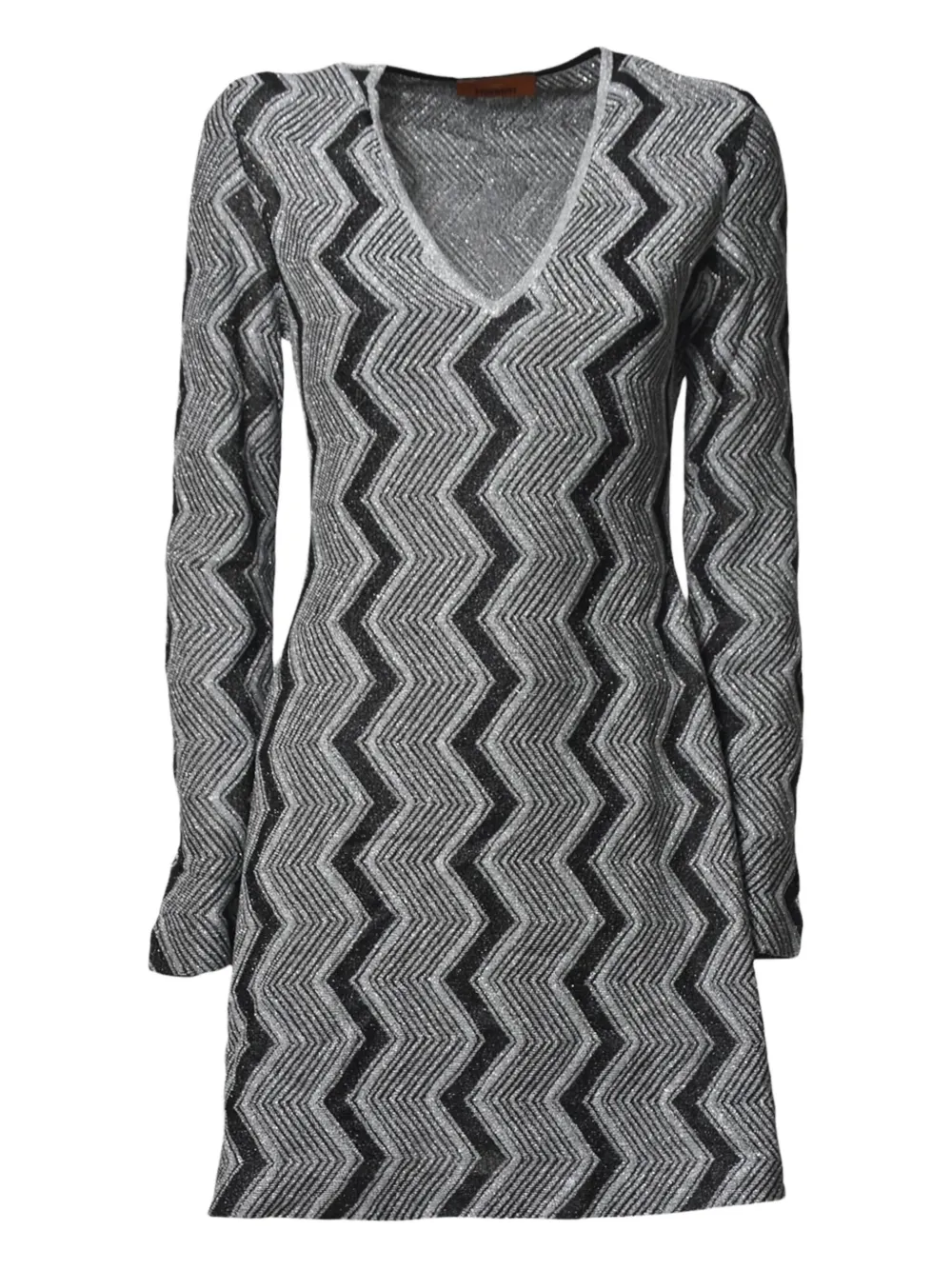 Missoni Zigzag mini dress Grijs