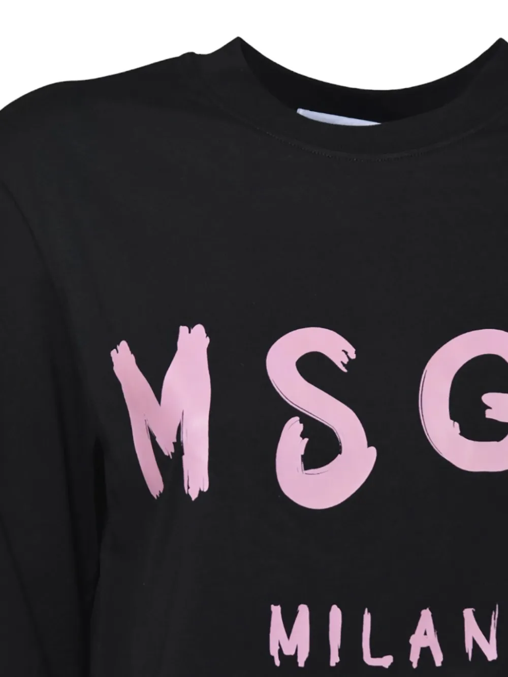 MSGM T-shirt met logoprint Zwart
