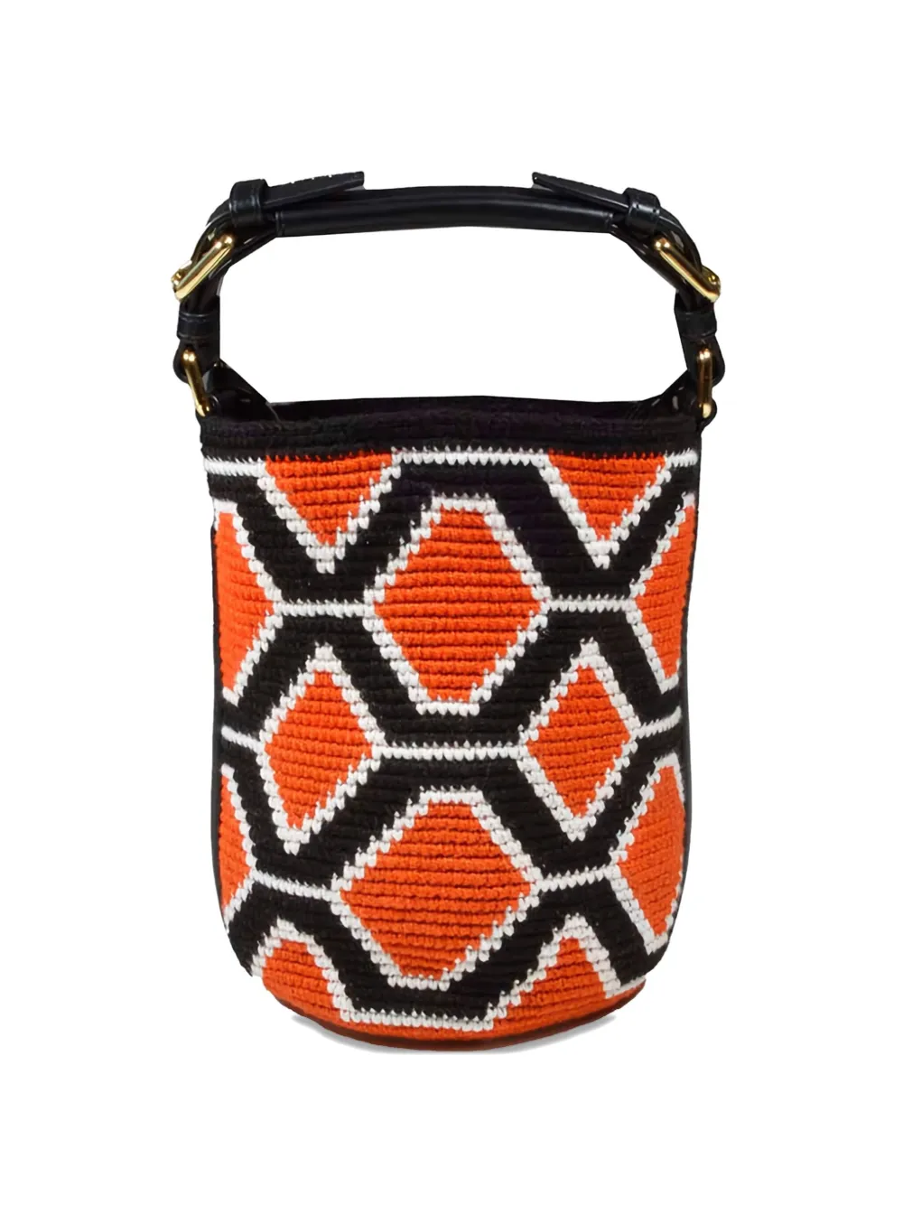 colville small Hexagon Cylinder tote bag - レッド colville small Hexagon Cylinder tote bag - レッド