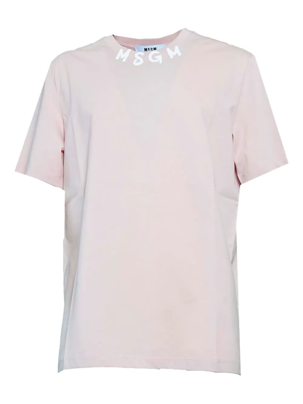 MSGM playera con logo estampado | rosado | Image 1