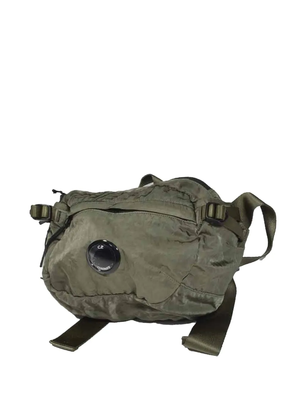 C.P. Company Kids Len utility crossbody bag - Groen