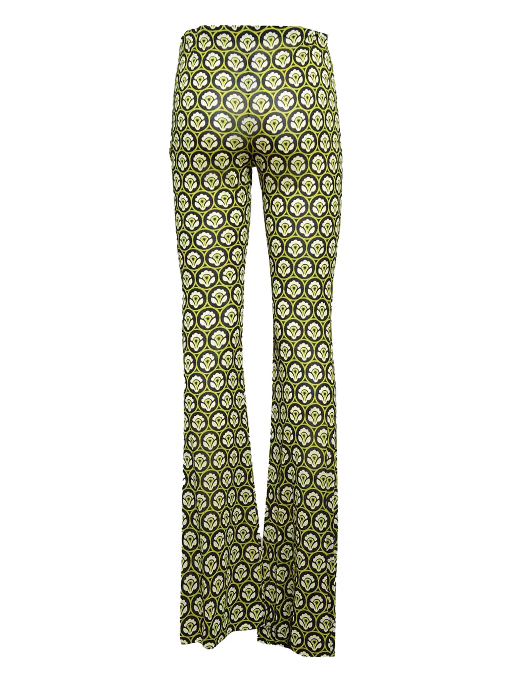 ETRO patterned trousers - Groen