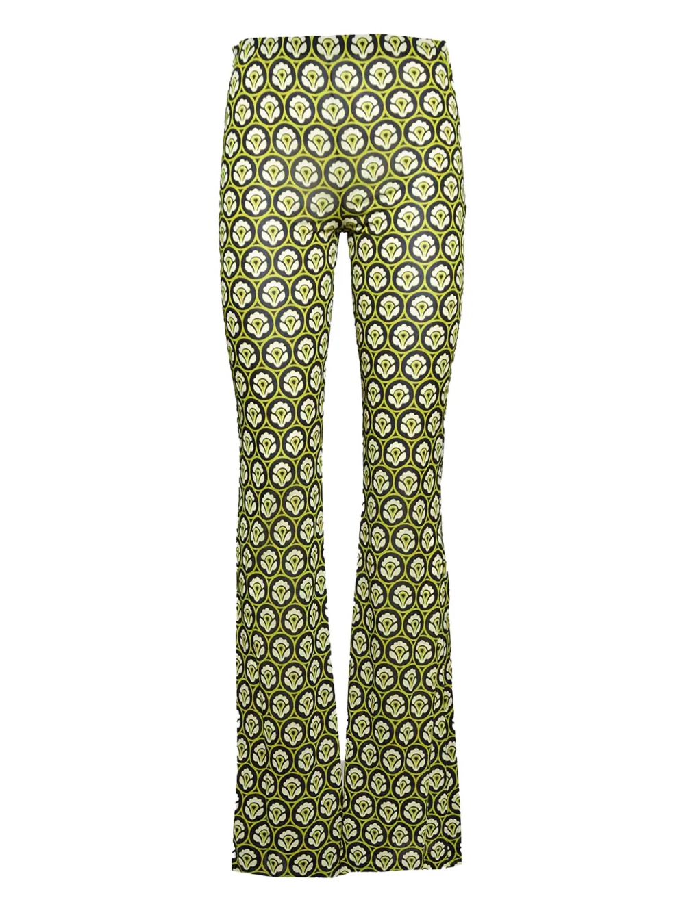 ETRO Broek met patroon Groen