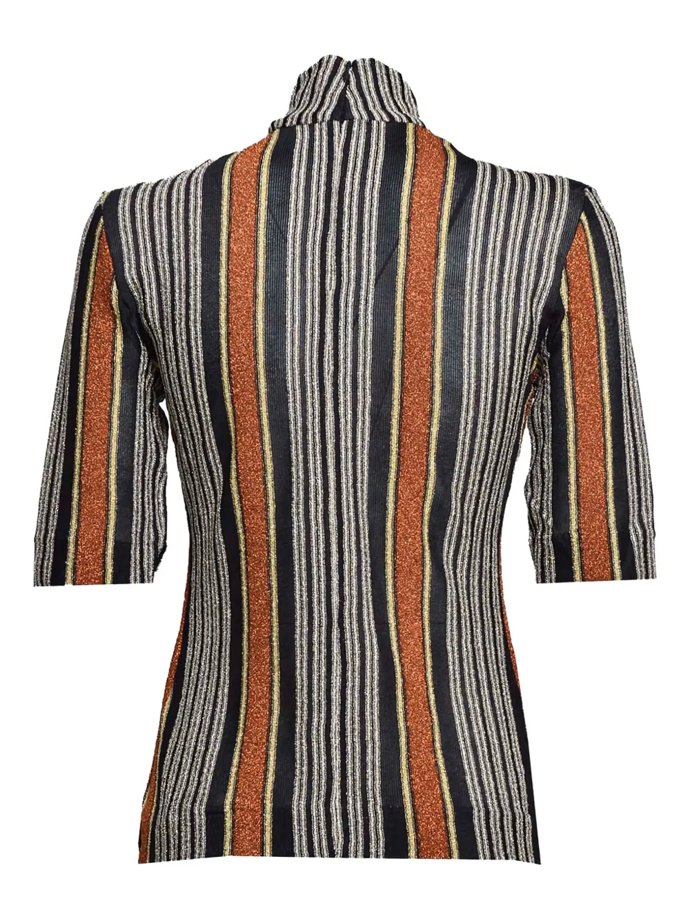 Missoni Gestreepte lamé trui Zwart