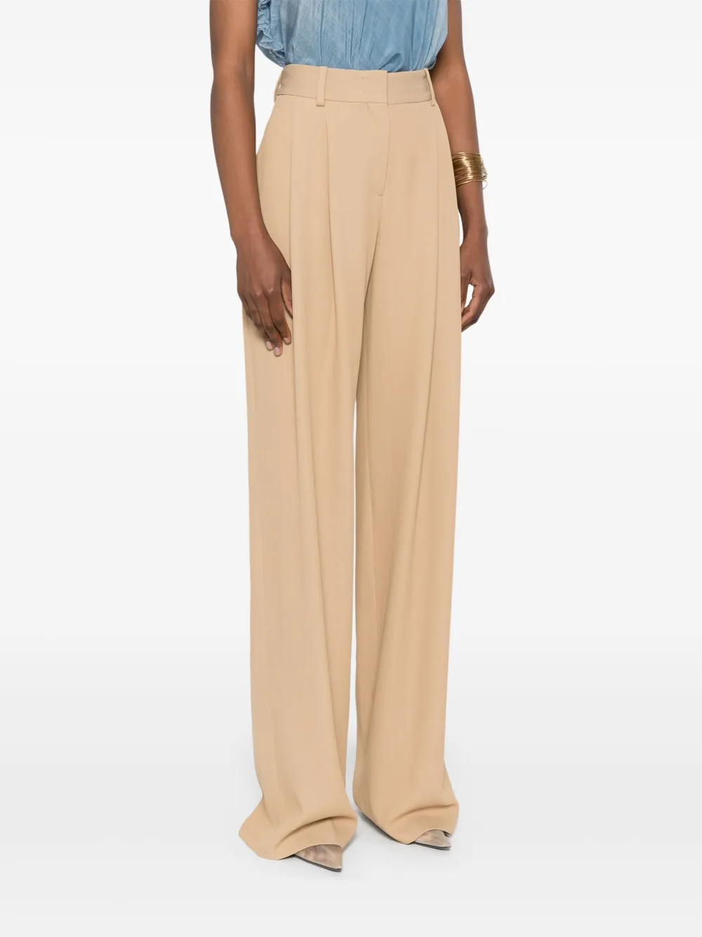Ermanno Scervino Plooibroek Beige