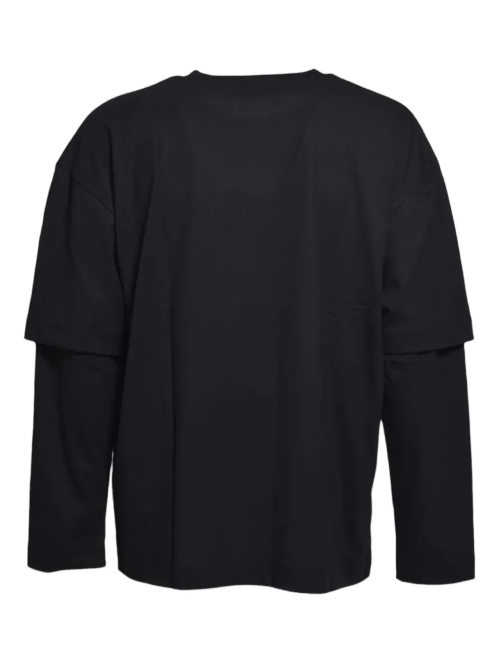 Études Studio double-layer T-shirt - Zwart