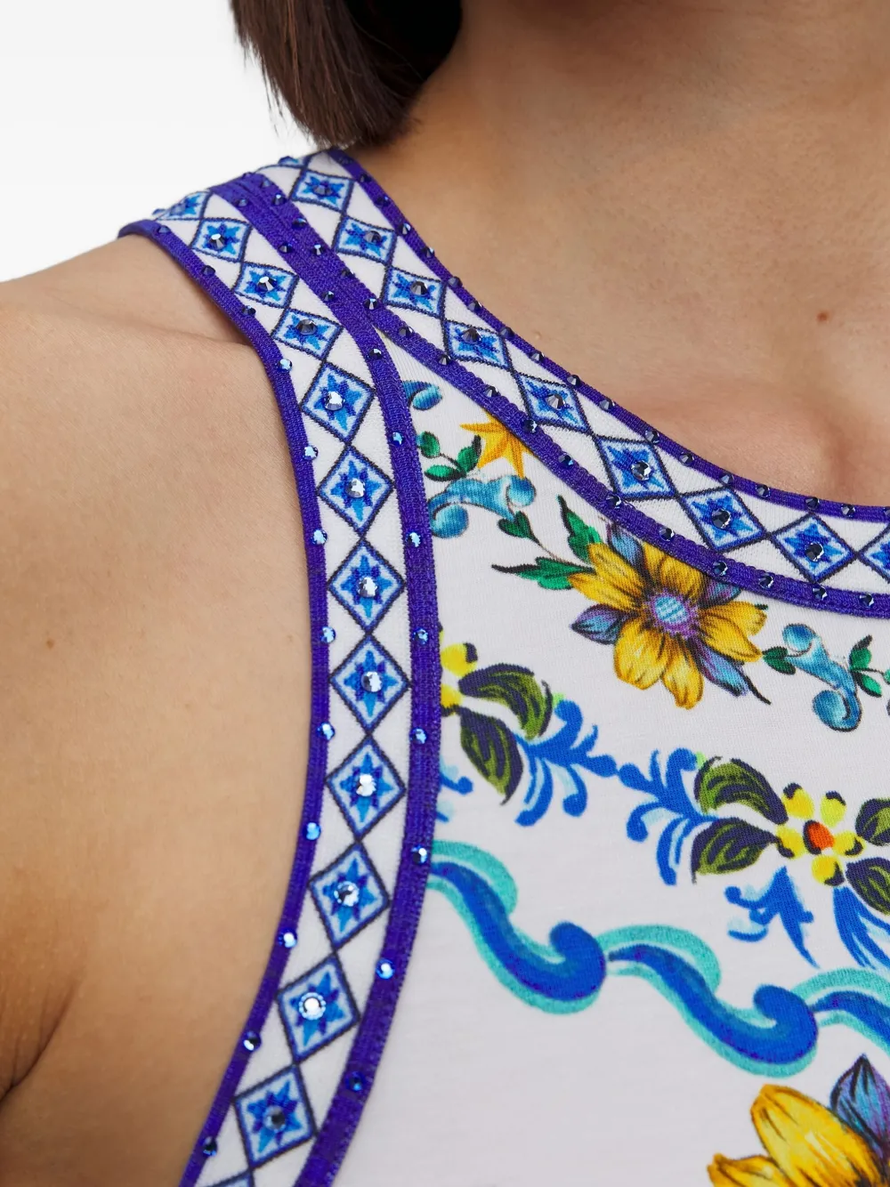 Camilla Tiles Darls jersey jurk Wit