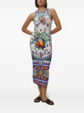 Camilla Tiles Darls jersey dress - White