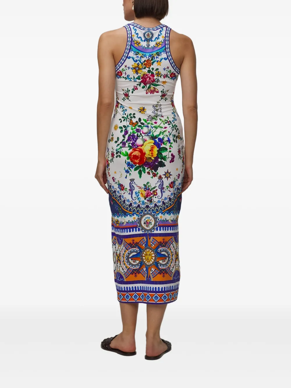 Camilla Tiles Darls jersey jurk Wit