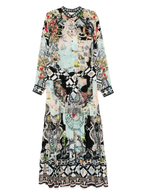 Camilla Folk Afloat maxi dress