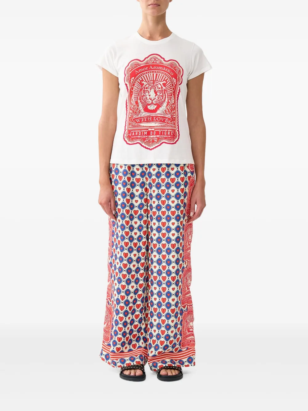 Camilla playera con estampado gráfico | Playeras y jerséis | Image 2
