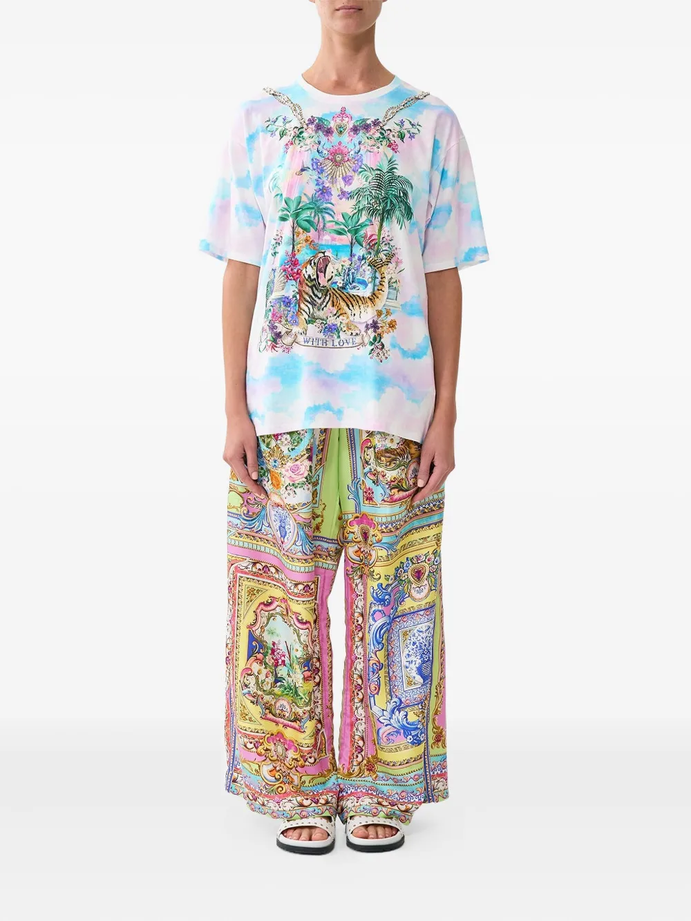 Camilla playera con estampado gráfico | Playeras y jerséis | Image 2