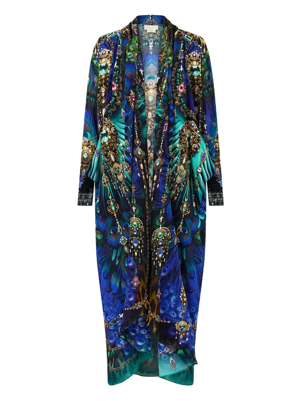 Camilla Pockets Dominican Decadence Jacket | Blue | Image 1