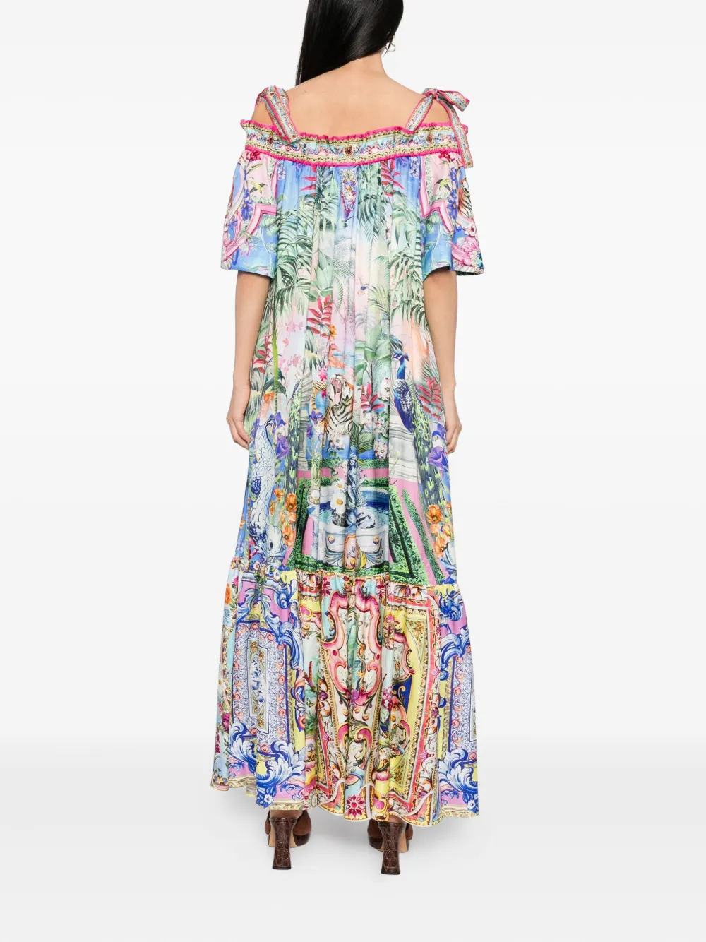 Camilla Spirit Of Santa Maria dress Blauw