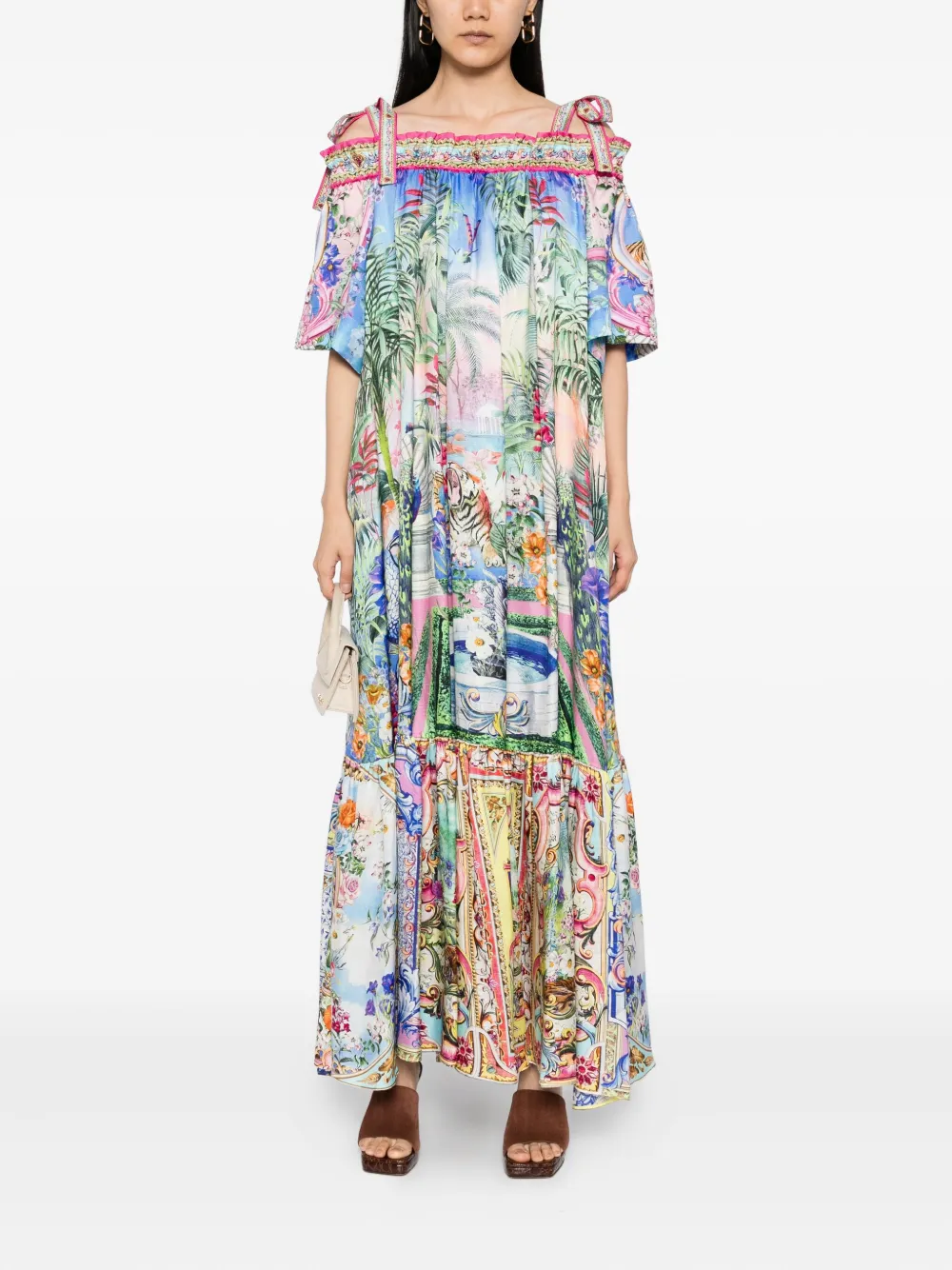 Camilla Spirit Of Santa Maria dress Blauw