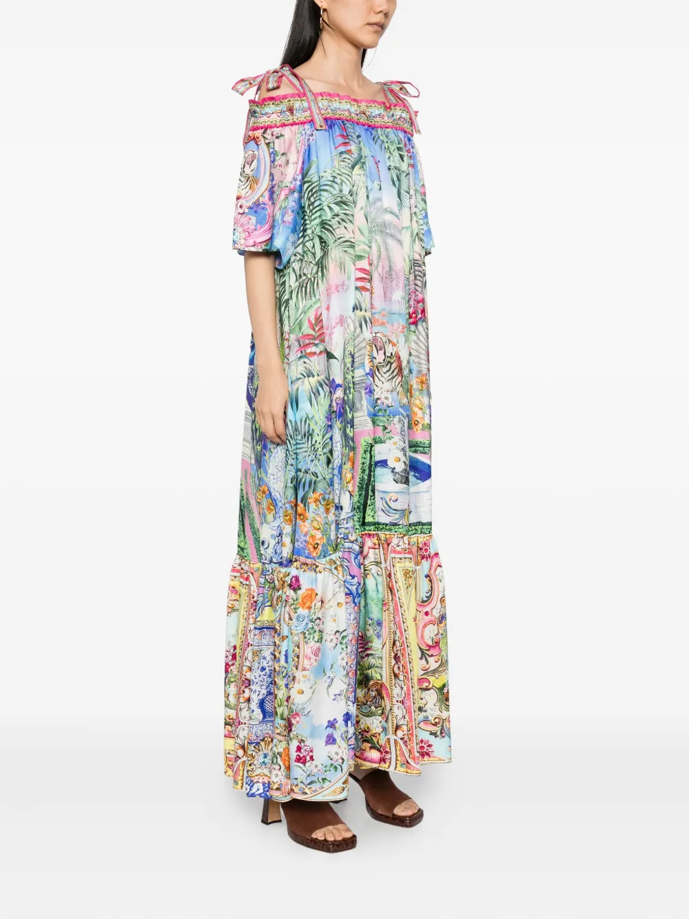 Camilla Spirit Of Santa Maria dress Blauw