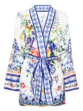 Camilla Tile Darls batwing layer - White