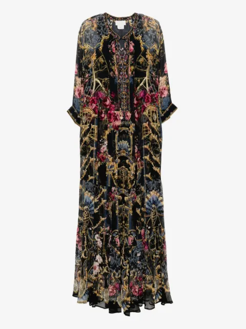 Camilla vestido con estampado floral