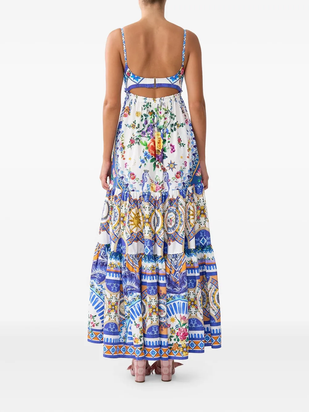 Camilla Tiles Darls maxi-jurk Wit