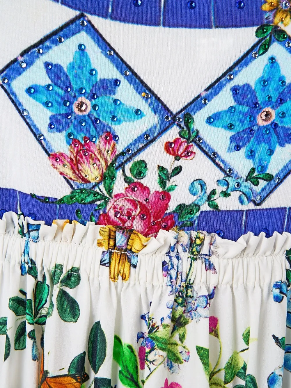 Camilla Tiles Darls maxi-jurk Wit