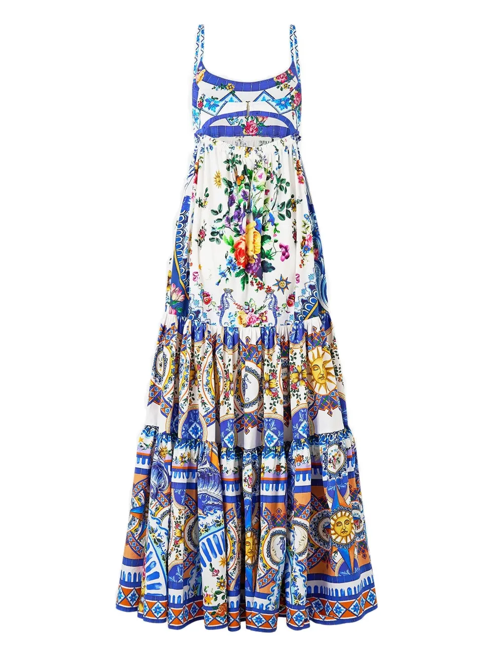 Camilla Tiles Darls long dress - ホワイト Camilla Tiles Darls long dress - ホワイト