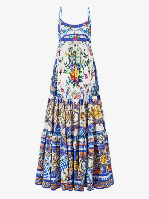 Camilla Vestido longo Tiles Darls