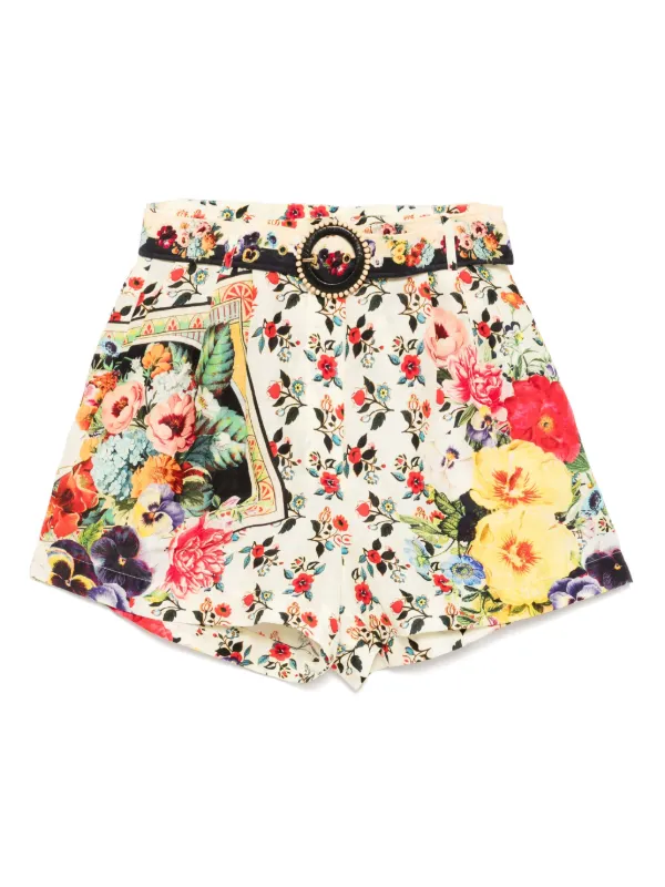 Camilla Aromatic Amor Shorts in Yellow