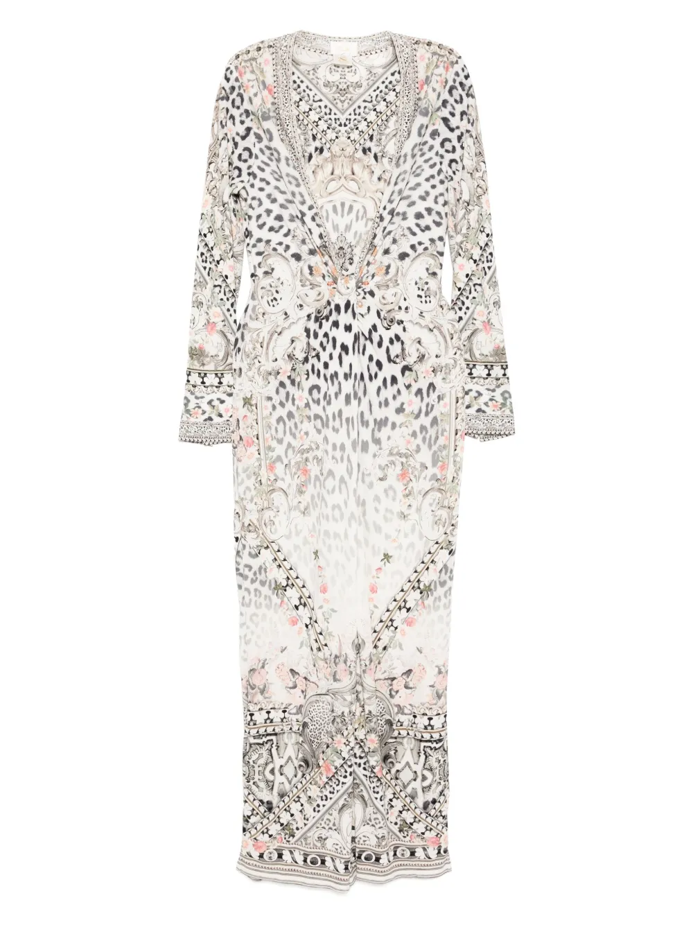 Camilla Marble Heaven dress - Bianco