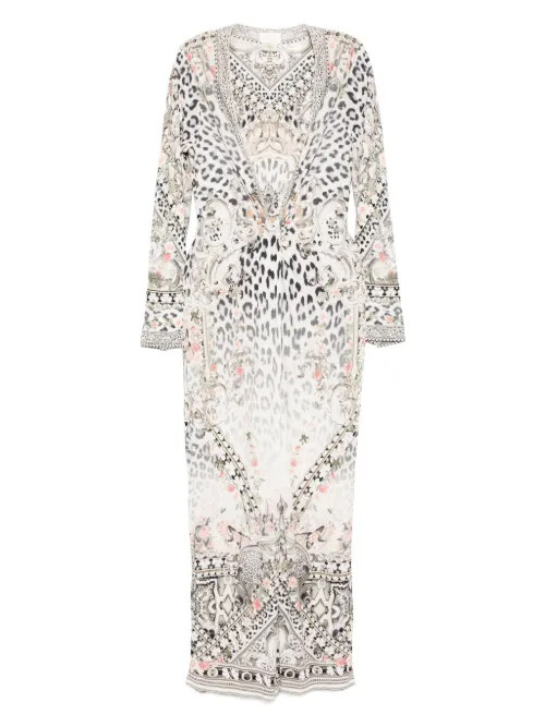 Camilla robe Marble Heaven - Blanc - Camilla - Modalova