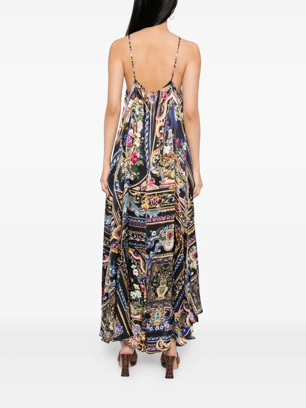 Camilla Basked In Baroque dress Blauw