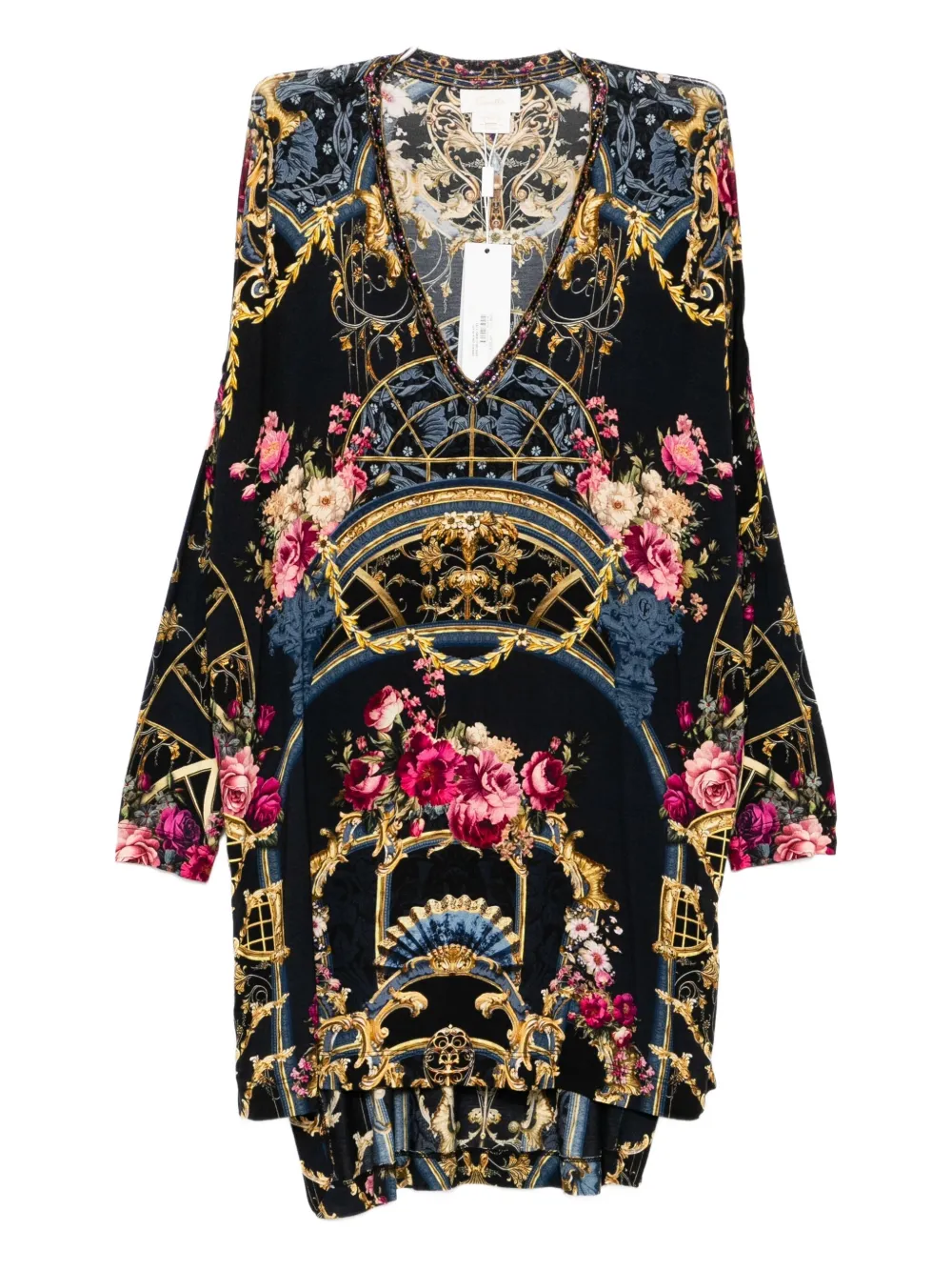 Camilla Ornate On A Plate T-shirt - Blu