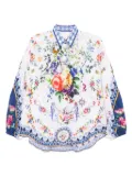 Camilla Tiles Darls shirt - White
