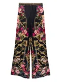 Camilla Ornate On A Plate pants - Black