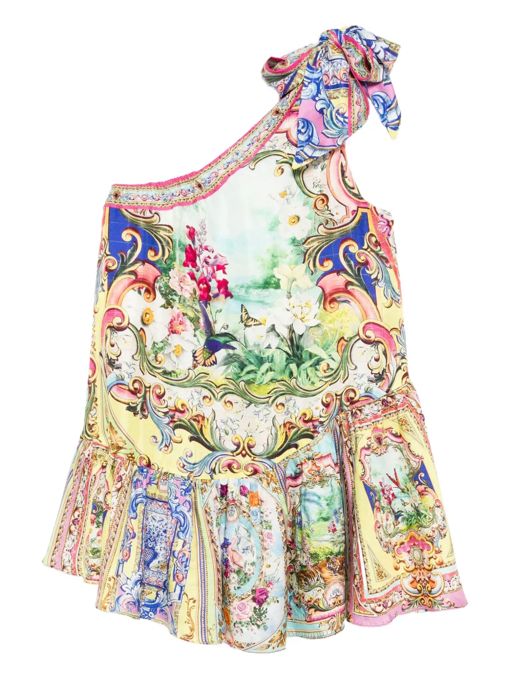 Camilla Spirit Of Santa Maria dress - ブルー Camilla Spirit Of Santa Maria dress - ブルー