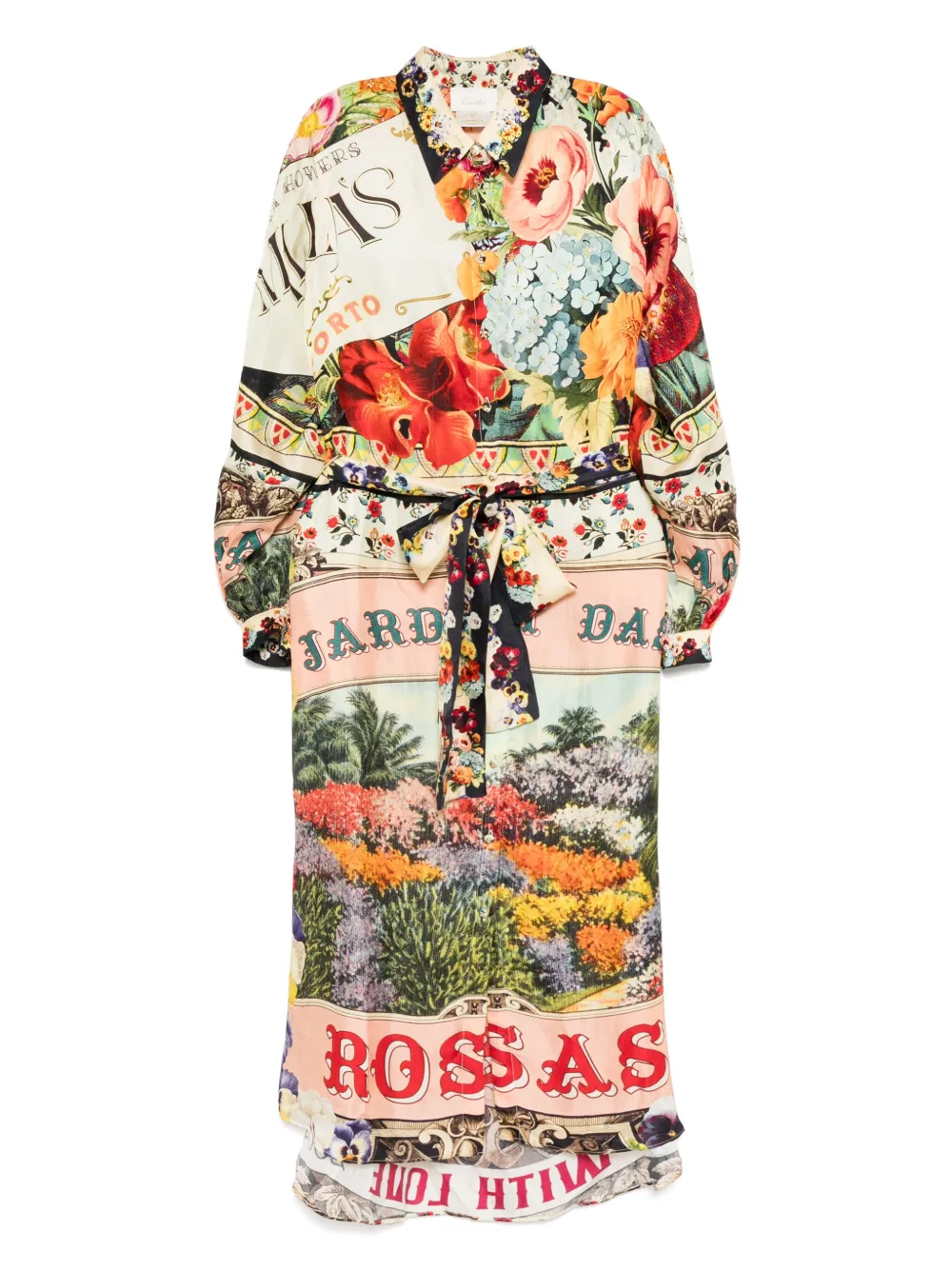 Aromatic Amor midi dress