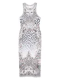 Camilla Marble Heaven midi dress - White