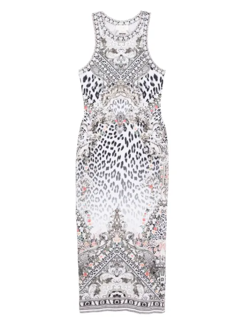 Camilla Marble Heaven midi dress