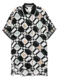 Camilla Folk Afloat tunic - White