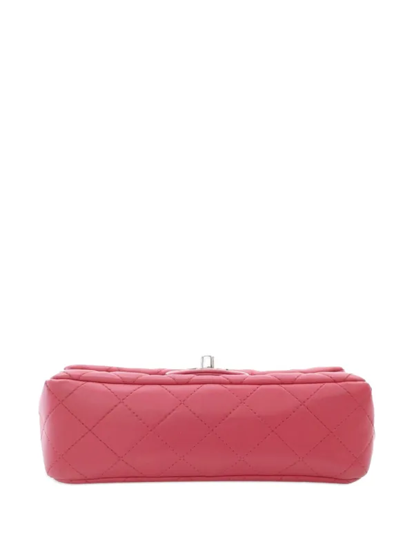 CHANEL Pre-Owned 2019 Mini Rectangular Classic Lambskin Single