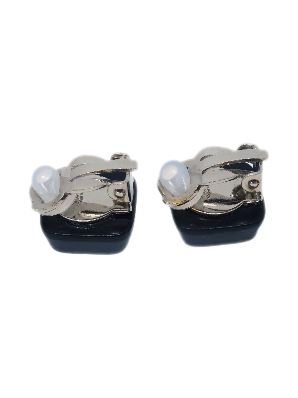CHANEL Pre-Owned boucles d'oreilles à forme carrée (2000) | Image 2