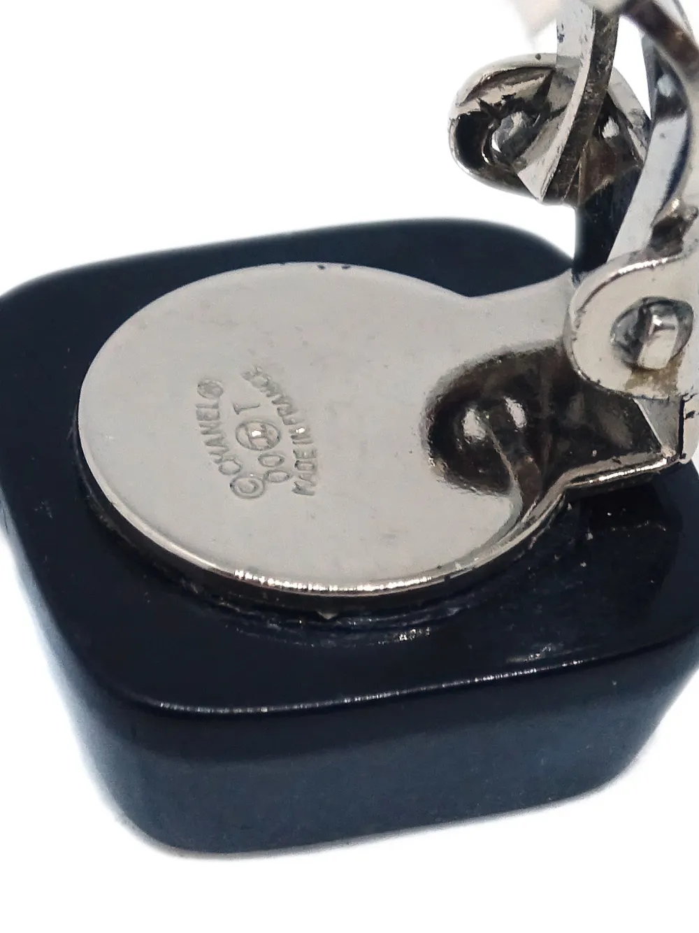 Pre-owned Chanel 2000 Square-shape Clip-on Earrings